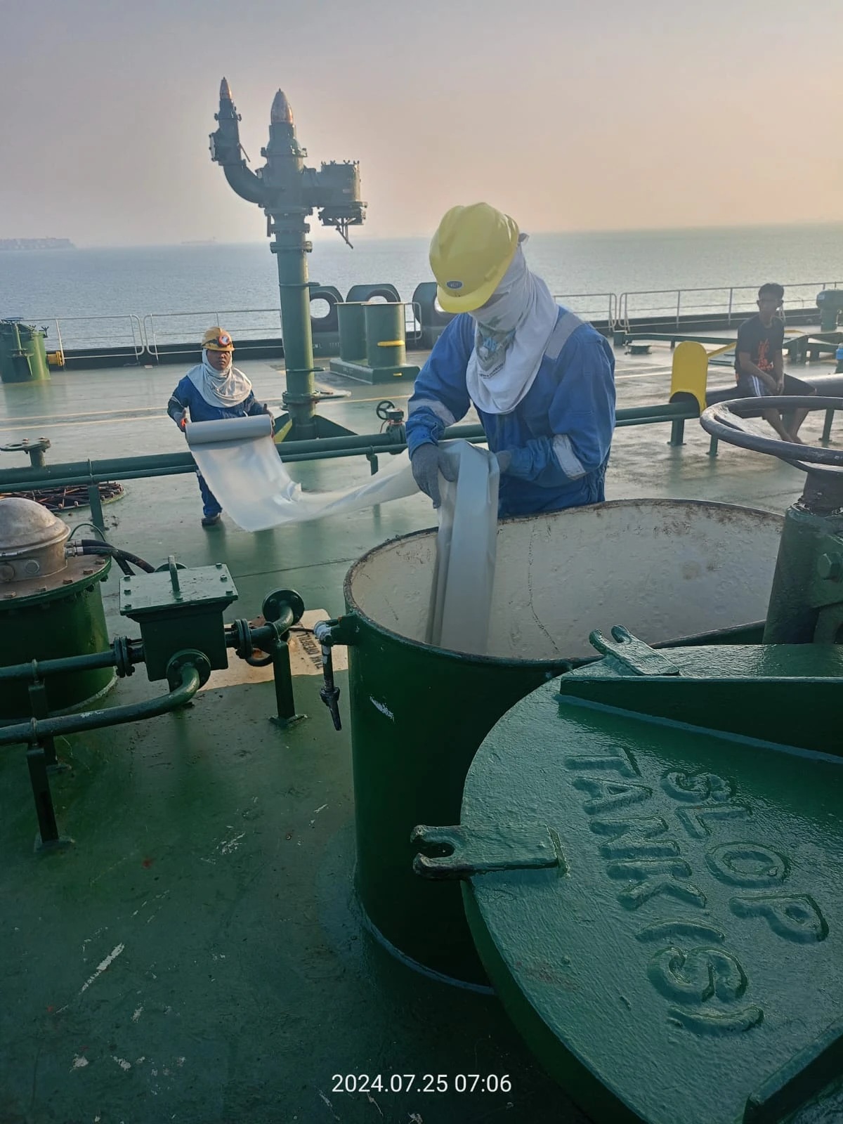 Change Cargo Tank Preparation